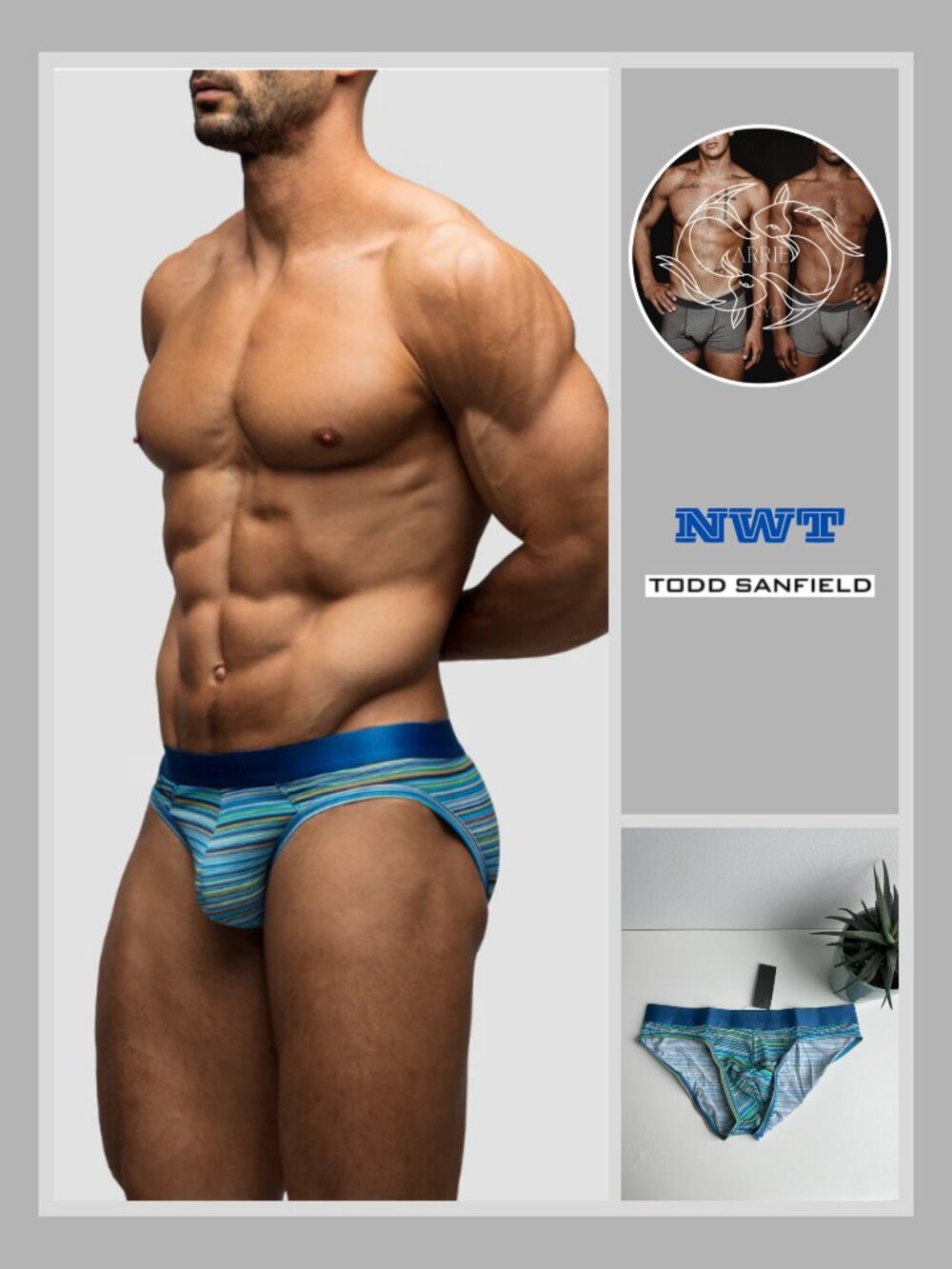 Todd Sanfield - Defiant Brief - Blue Adrenaline (M)
